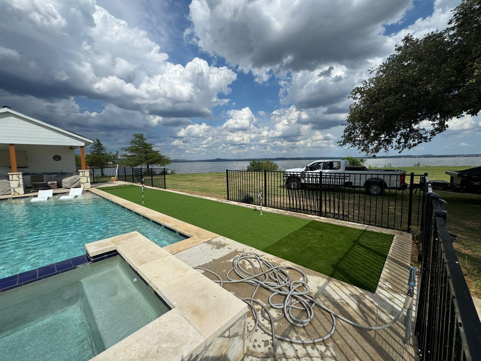 Elegant Poolside