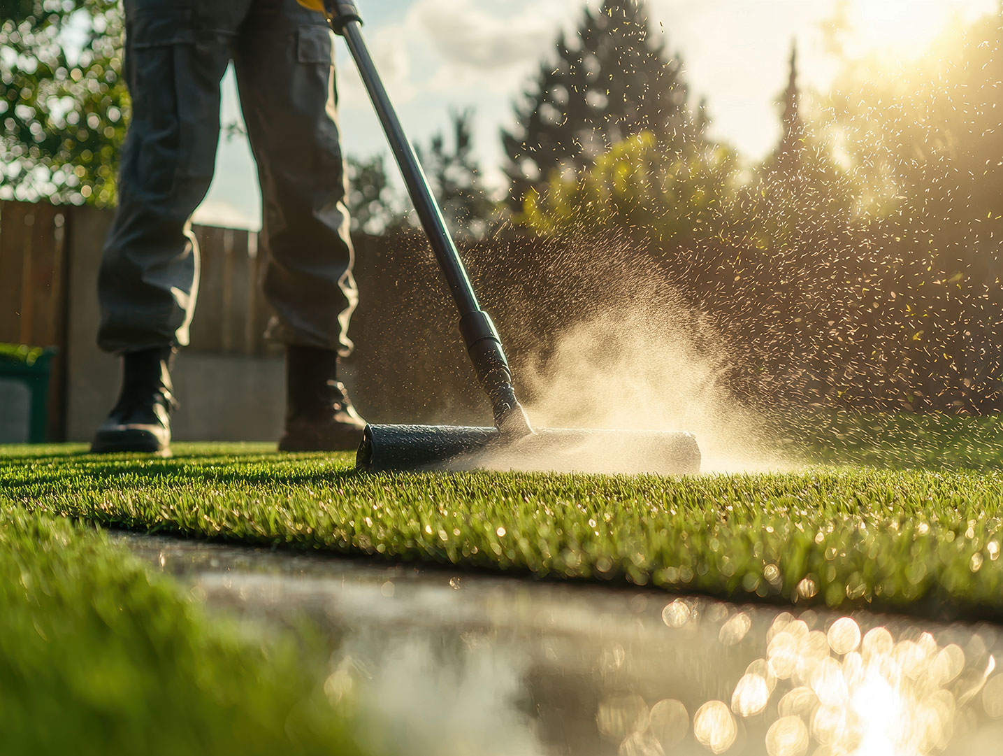 Artificial Turf Cleaning & Maintenance